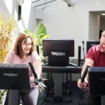 an elderly couple taking phisiotherapy group classes in sydney