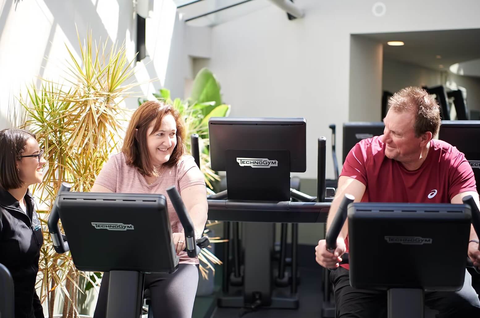 an elderly couple taking phisiotherapy group classes in sydney